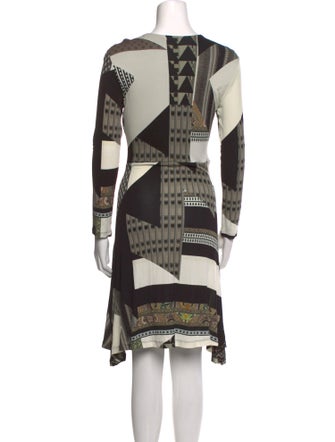 Etro Printed Knee-Length Dress