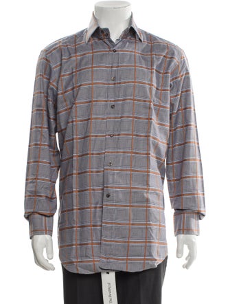 Etro Printed Long Sleeve Shirt