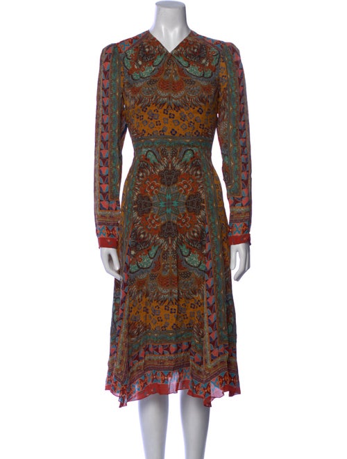 Etro Silk Midi Length Dress