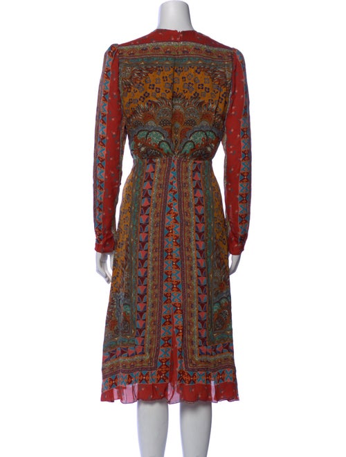 Etro Silk Midi Length Dress