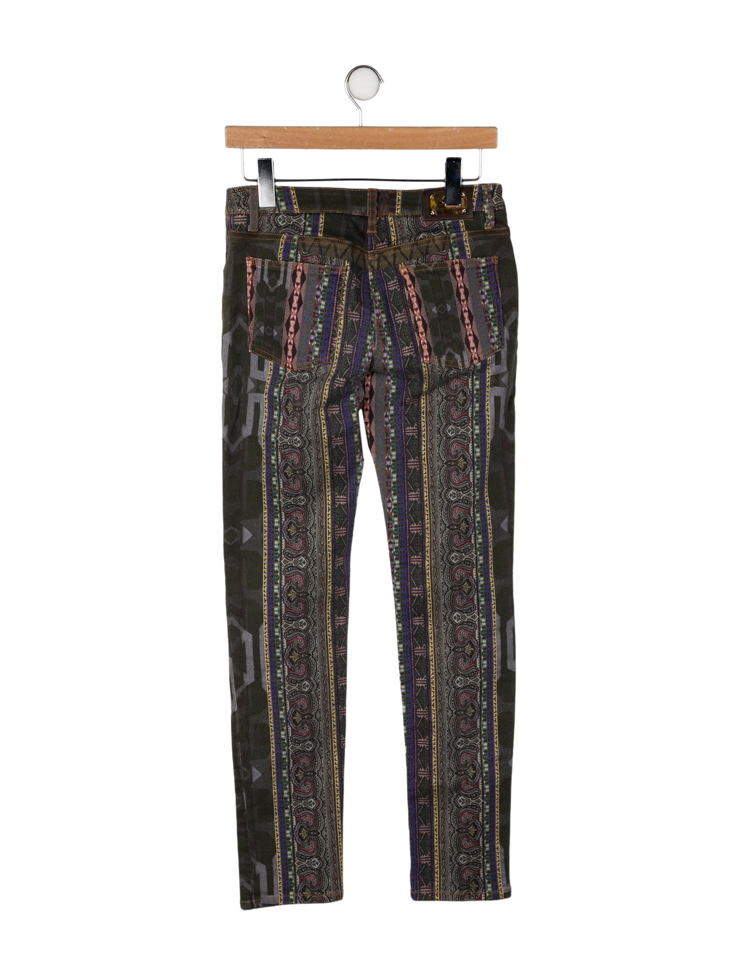 Etro Mid-Rise Straight Leg Jeans