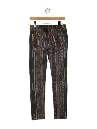 Etro Mid-Rise Straight Leg Jeans