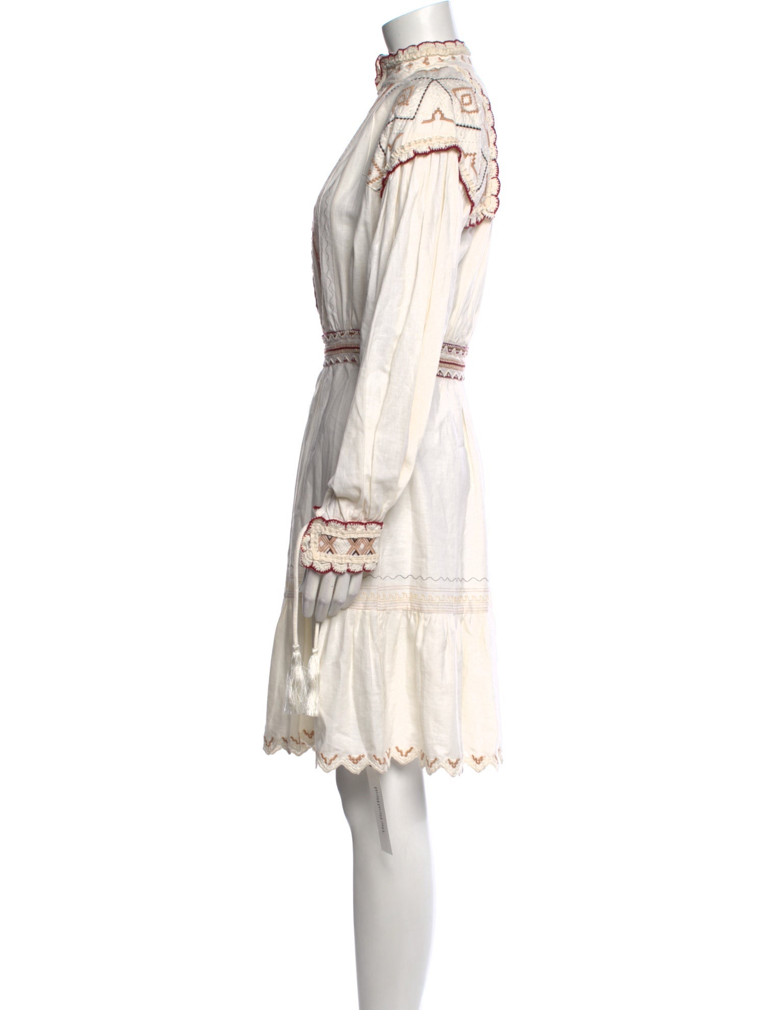 Etro Mock Neck Knee-Length Dress w/ Tags