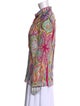 Etro Paisley Print Long Sleeve Button-Up Top