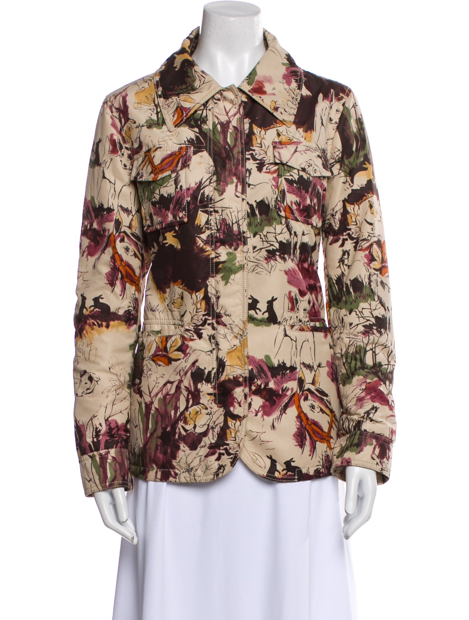 Etro Floral Print Evening Jacket