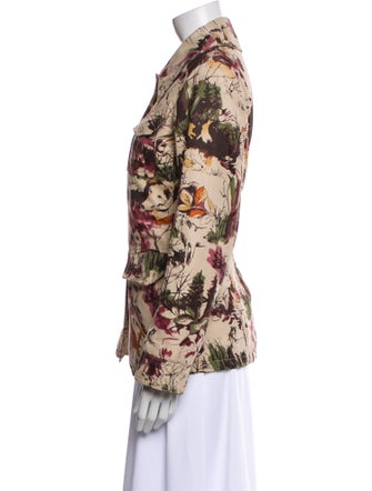 Etro Floral Print Evening Jacket