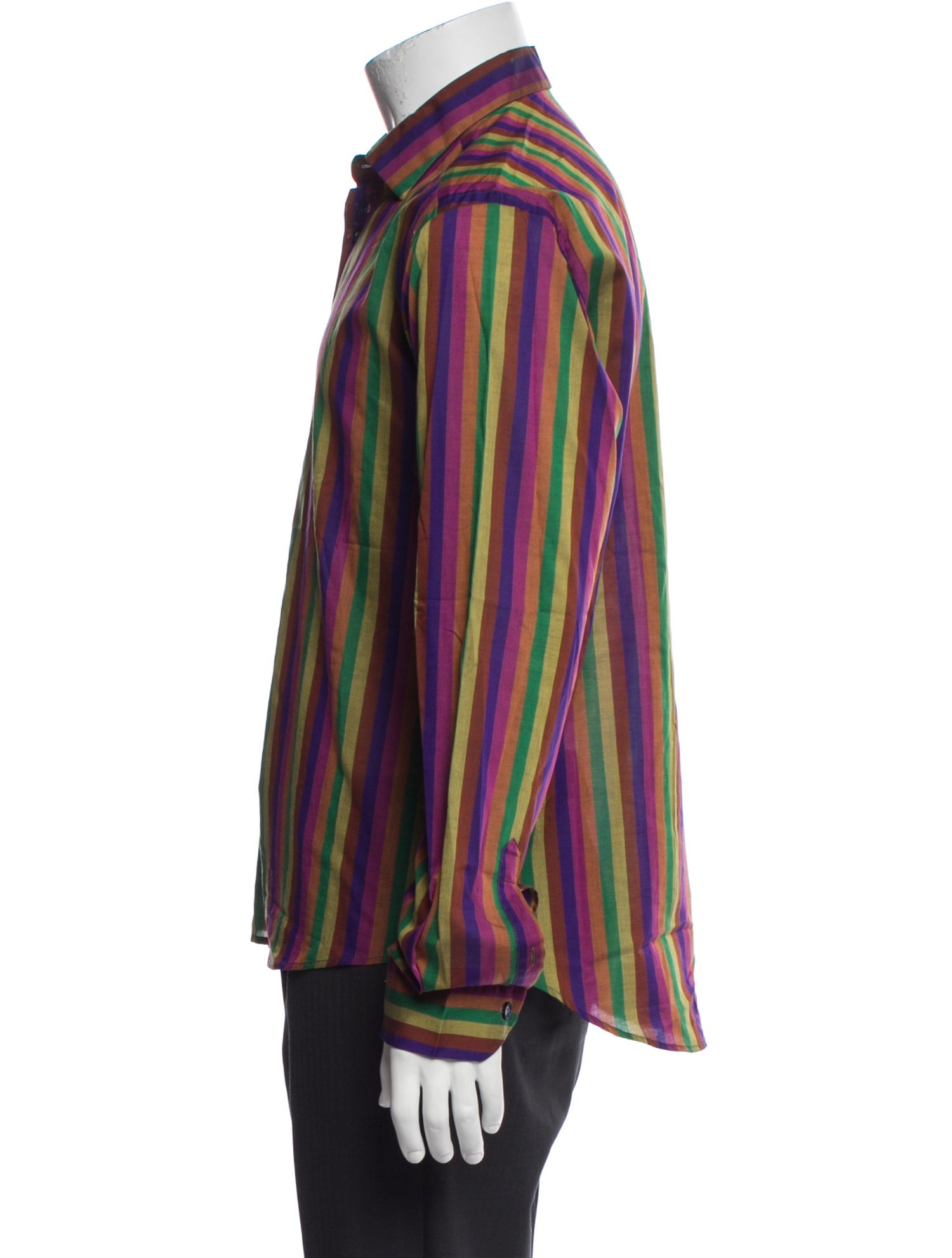 Etro Striped Long Sleeve Shirt