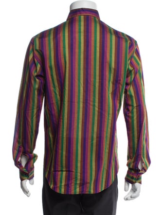 Etro Striped Long Sleeve Shirt