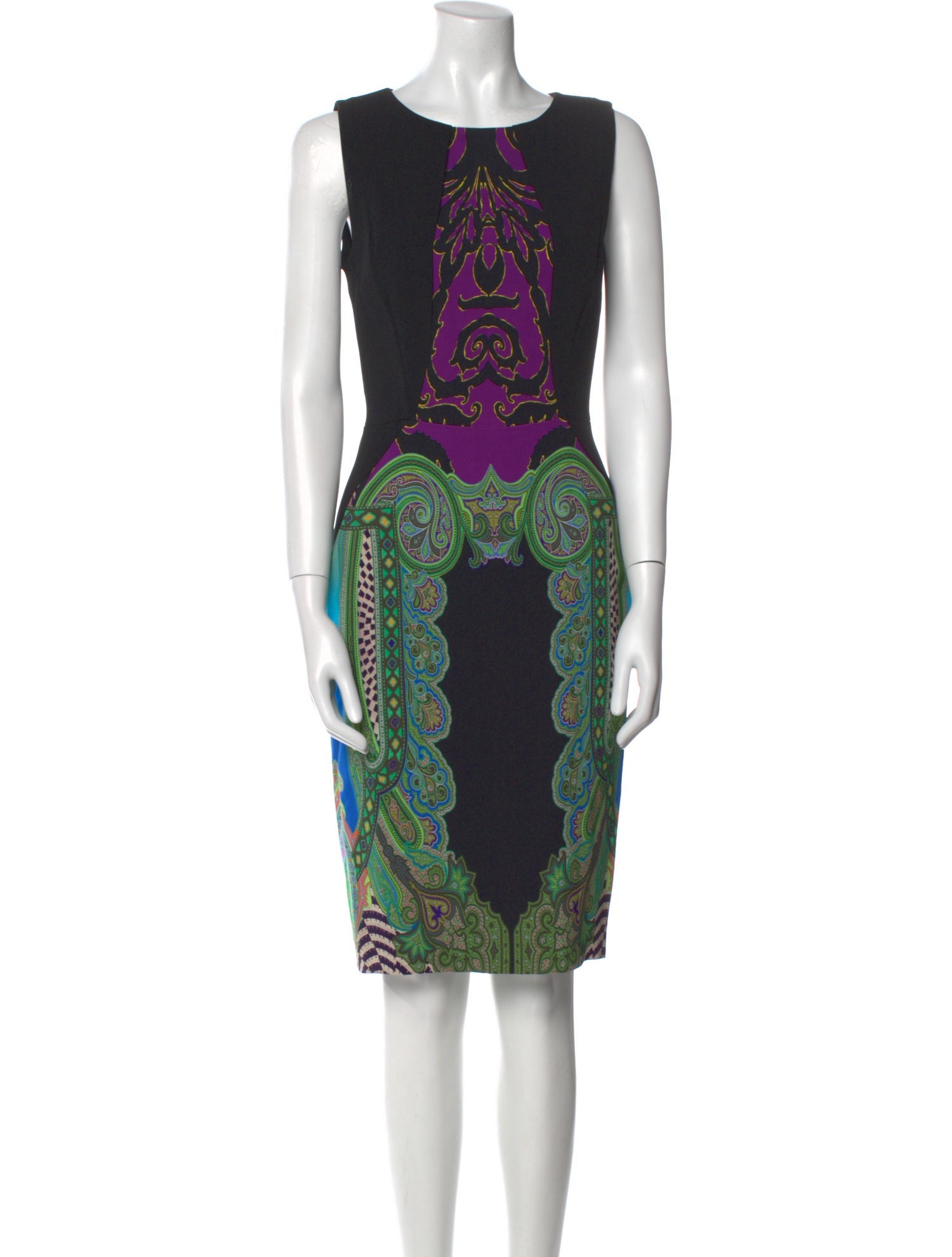 Etro Printed Knee-Length Dress