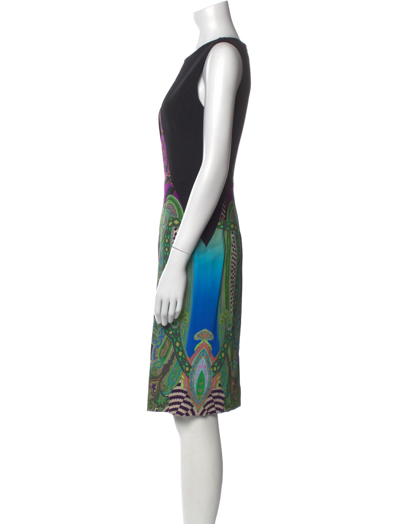 Etro Printed Knee-Length Dress