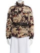 Etro Floral Print Down Jacket