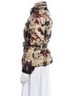 Etro Floral Print Down Jacket