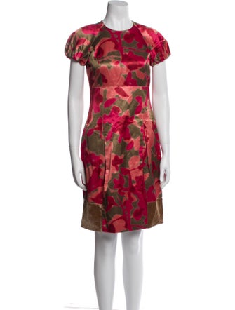 Etro Printed Knee-Length Dress