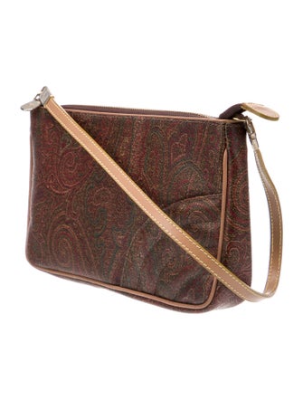 Etro Leather Shoulder Bag