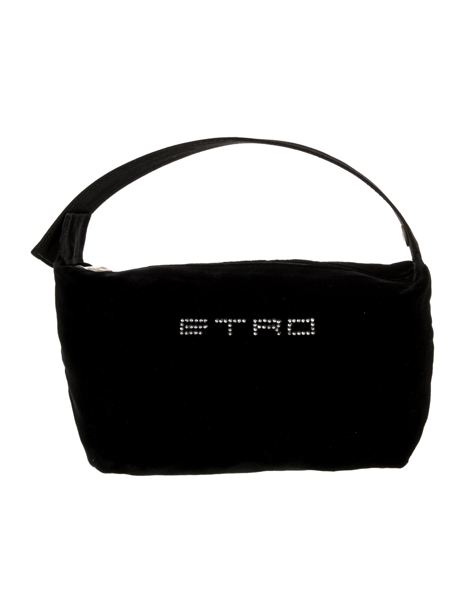 Etro Velvet Top Handle Bag