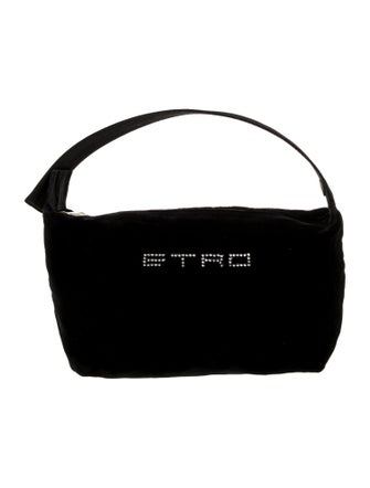 Etro Velvet Top Handle Bag