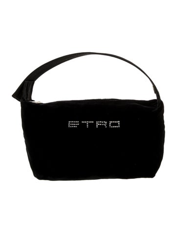 Etro Handle Bags Velvet Top Bag