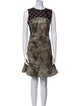 Etro Lace Pattern Mini Dress