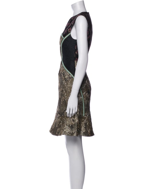 Etro Lace Pattern Mini Dress
