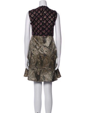 Etro Lace Pattern Mini Dress