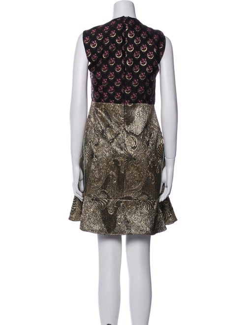 Etro Lace Pattern Mini Dress