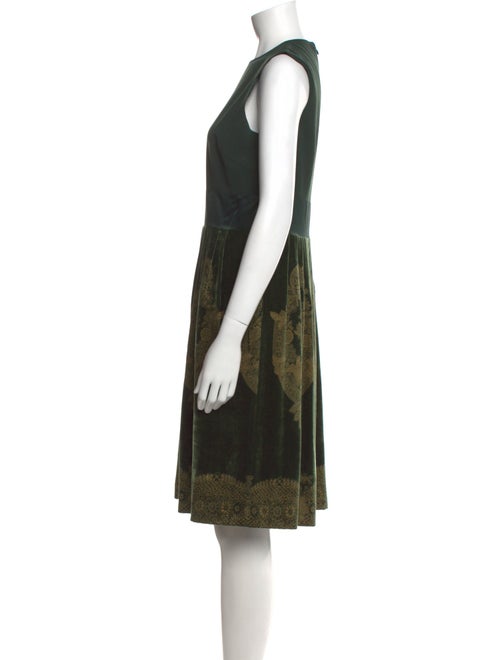Etro Velvet Knee-Length Dress