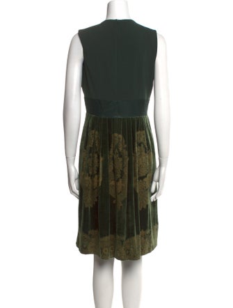 Etro Velvet Knee-Length Dress