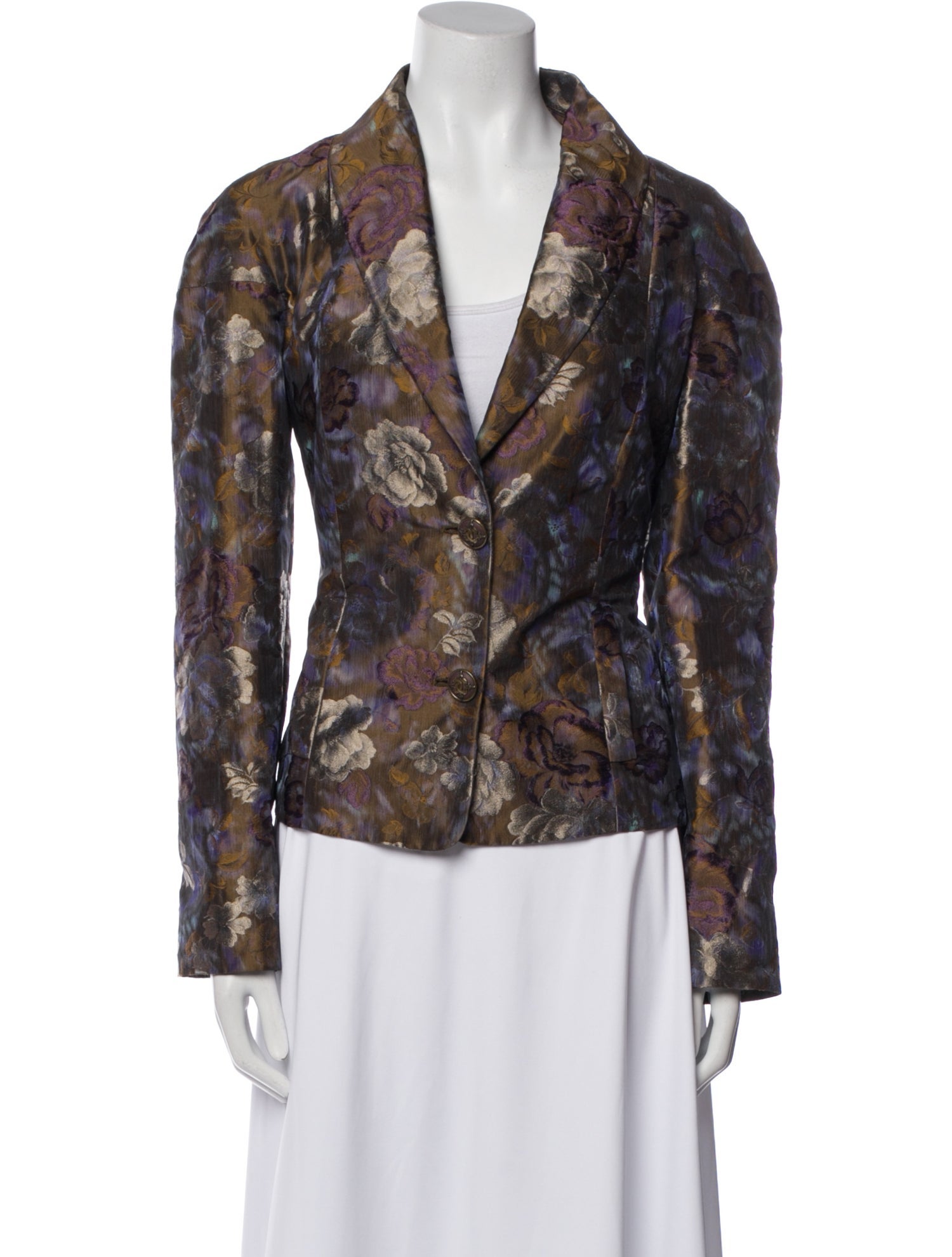 Etro Floral Print Evening Jacket
