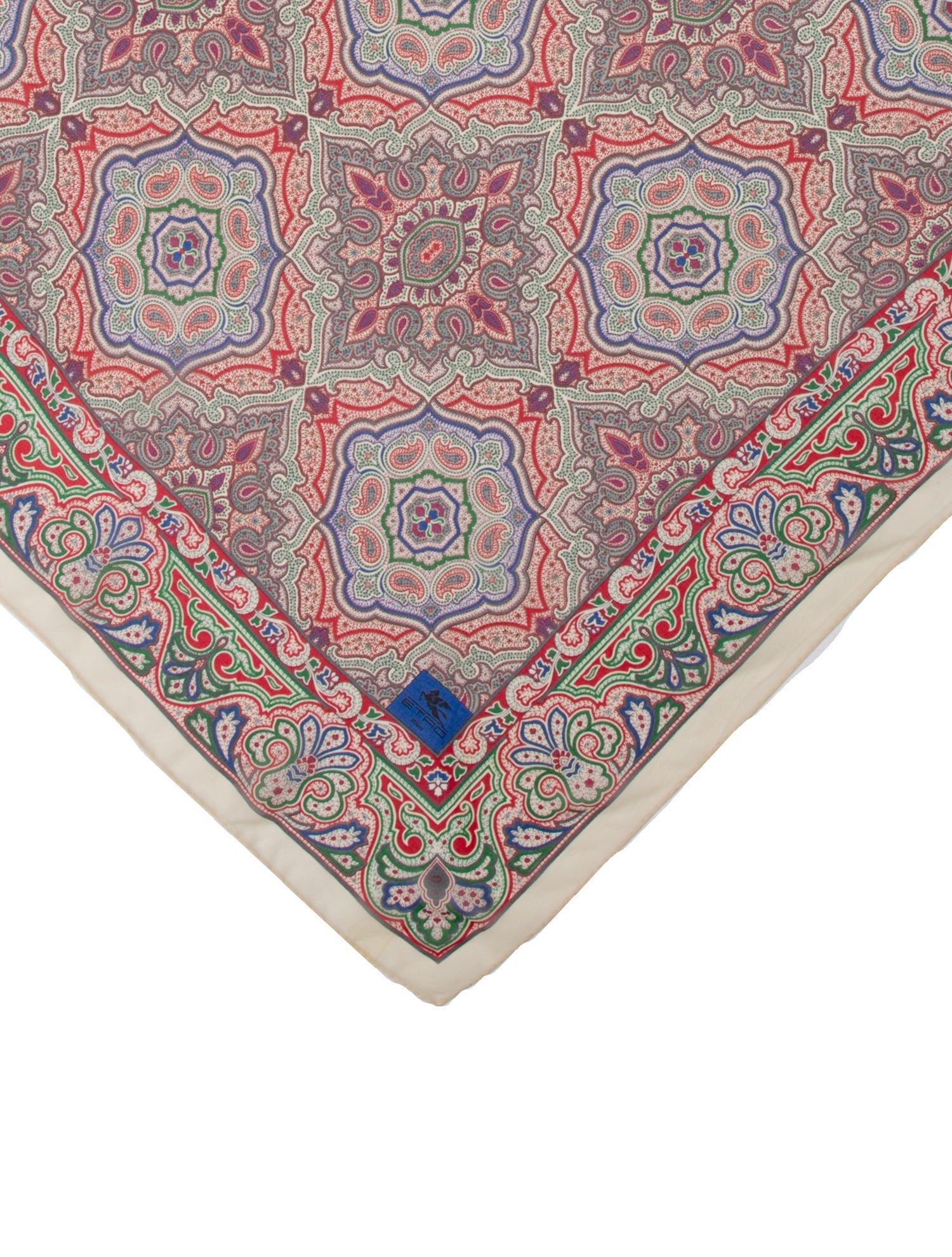 Etro Cashmere Paisley Print Scarf
