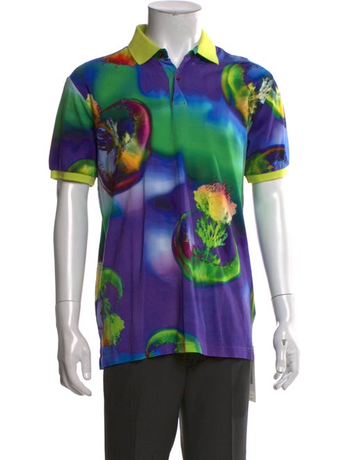 Etro Tie-Dye Print Short Sleeve Shirt