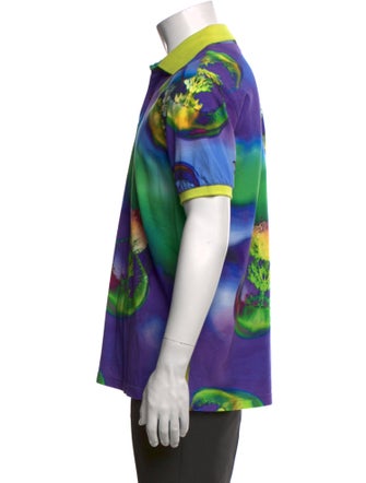 Etro Tie-Dye Print Short Sleeve Shirt