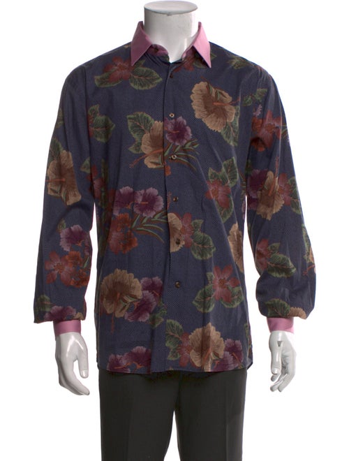Etro Printed Long Sleeve Shirt