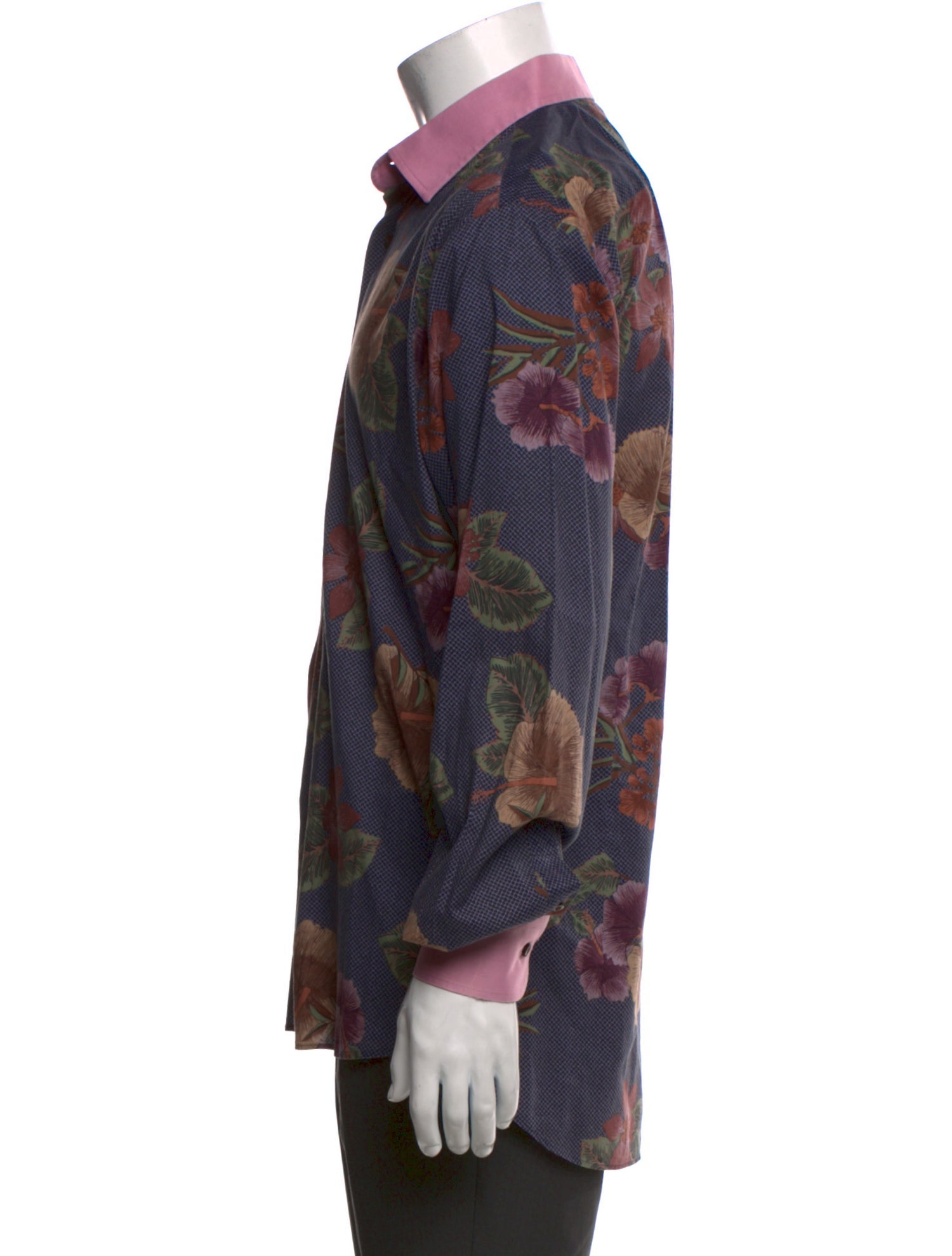 Etro Printed Long Sleeve Shirt