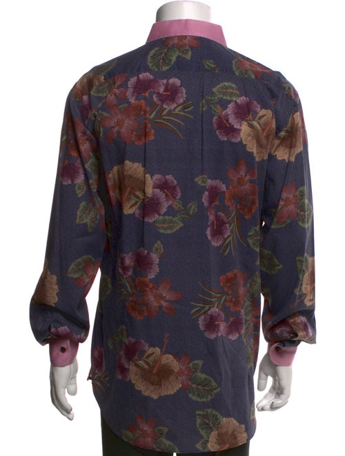 Etro Printed Long Sleeve Shirt