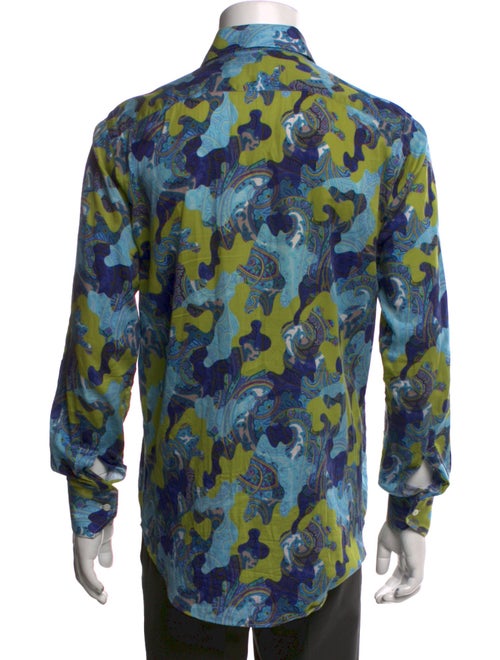 Etro Printed Long Sleeve Shirt