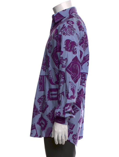 Etro Printed Long Sleeve Shirt