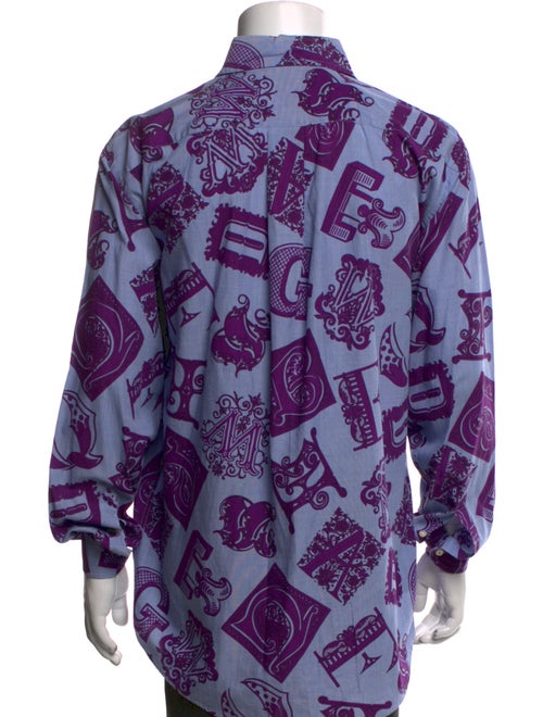 Etro Printed Long Sleeve Shirt