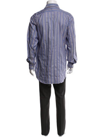 Etro Striped Long Sleeve Shirt