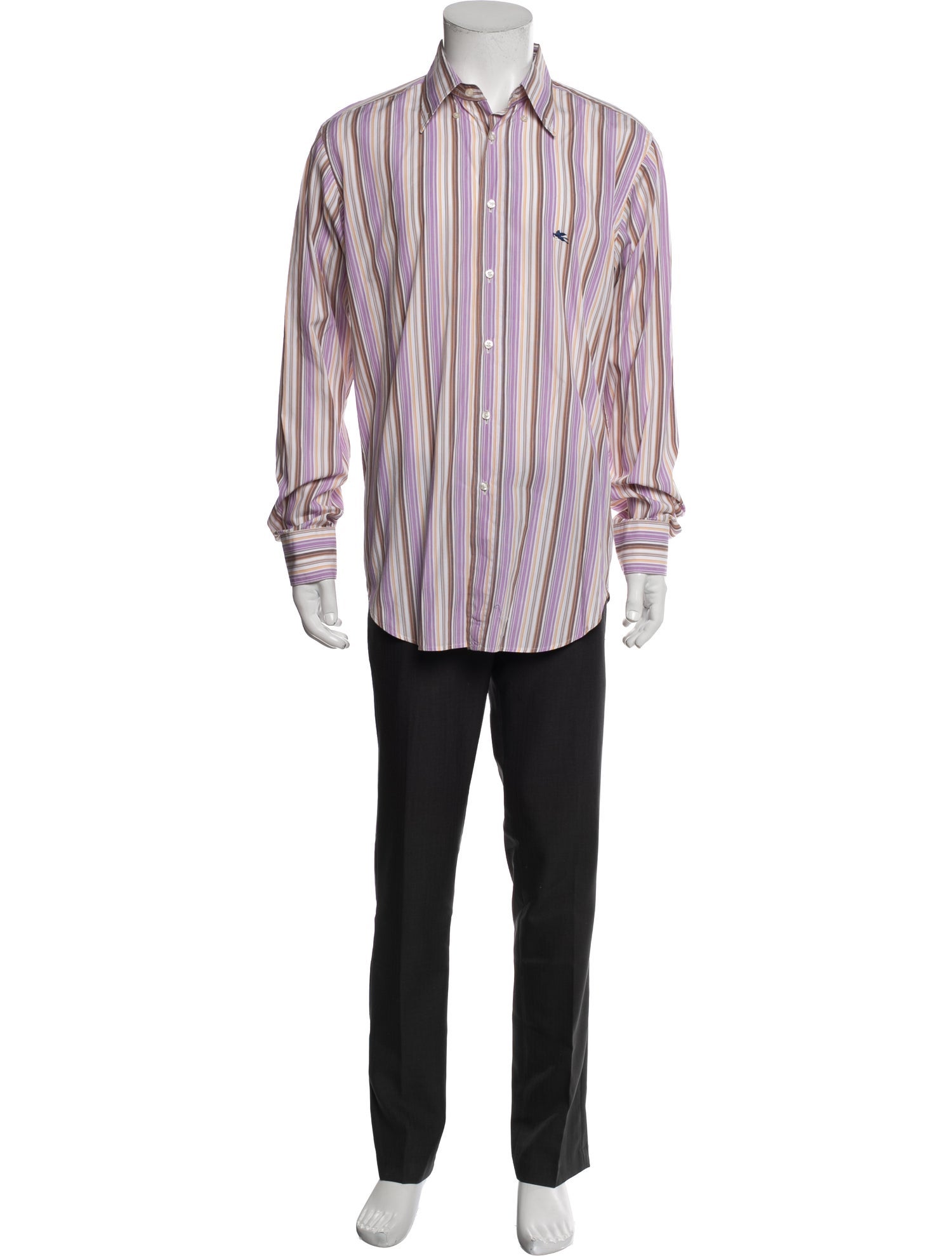 Etro Striped Long Sleeve Shirt