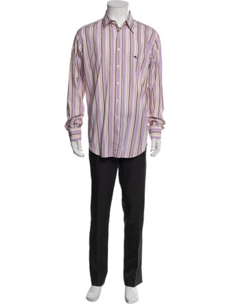 Etro Striped Long Sleeve Shirt
