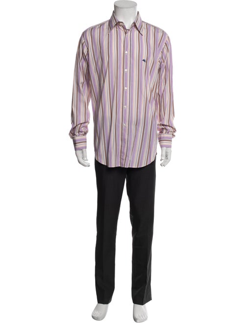 Etro Striped Long Sleeve Shirt