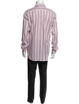 Etro Striped Long Sleeve Shirt