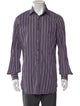 Etro Striped Long Sleeve Dress Shirt
