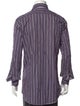 Etro Striped Long Sleeve Dress Shirt