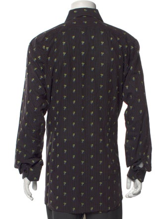 Etro Floral Print Long Sleeve Shirt