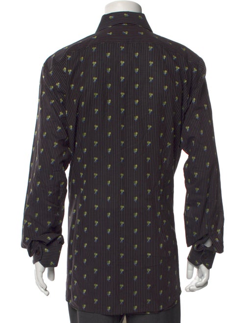 Etro Floral Print Long Sleeve Shirt