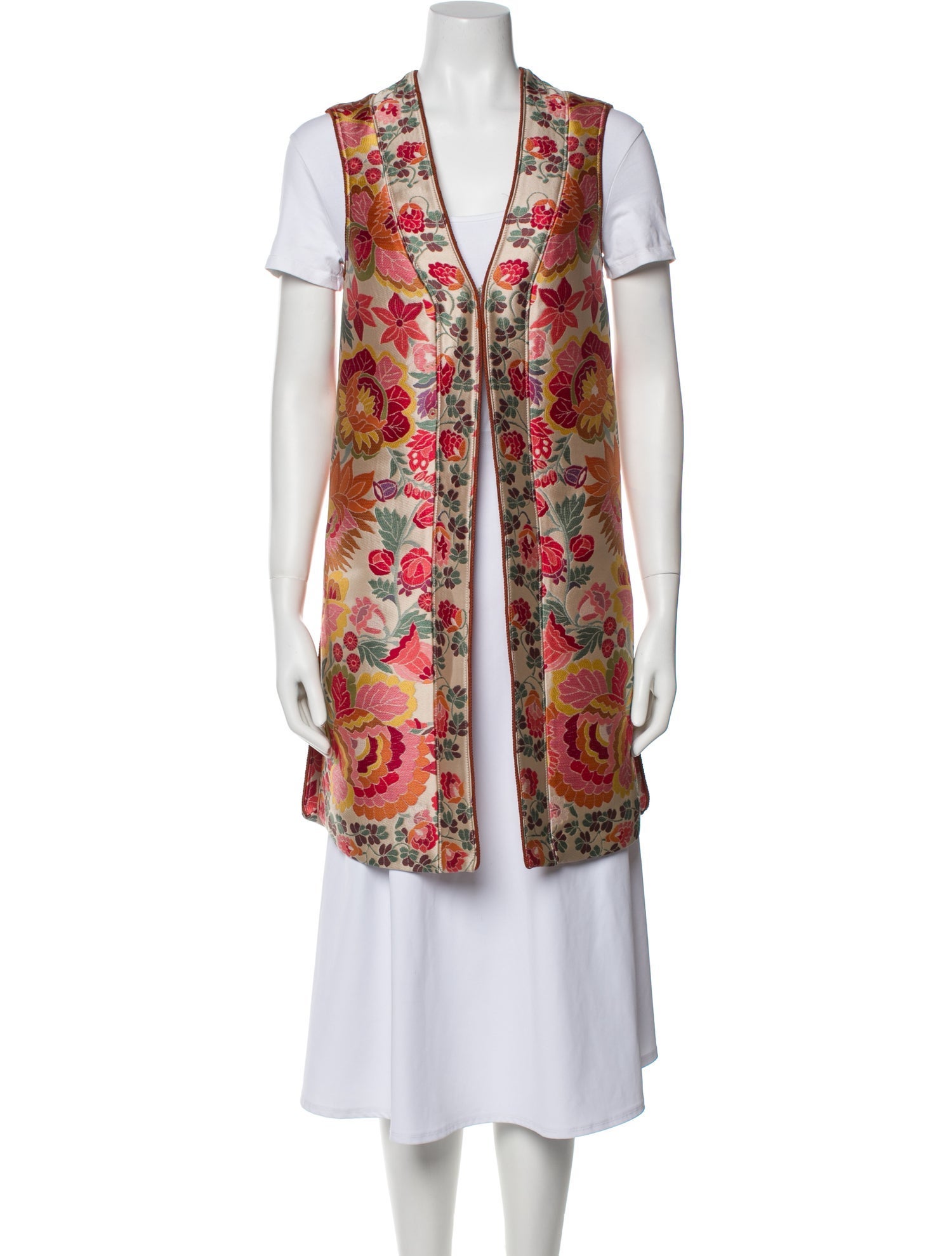 Etro Floral Print Vest w/ Tags