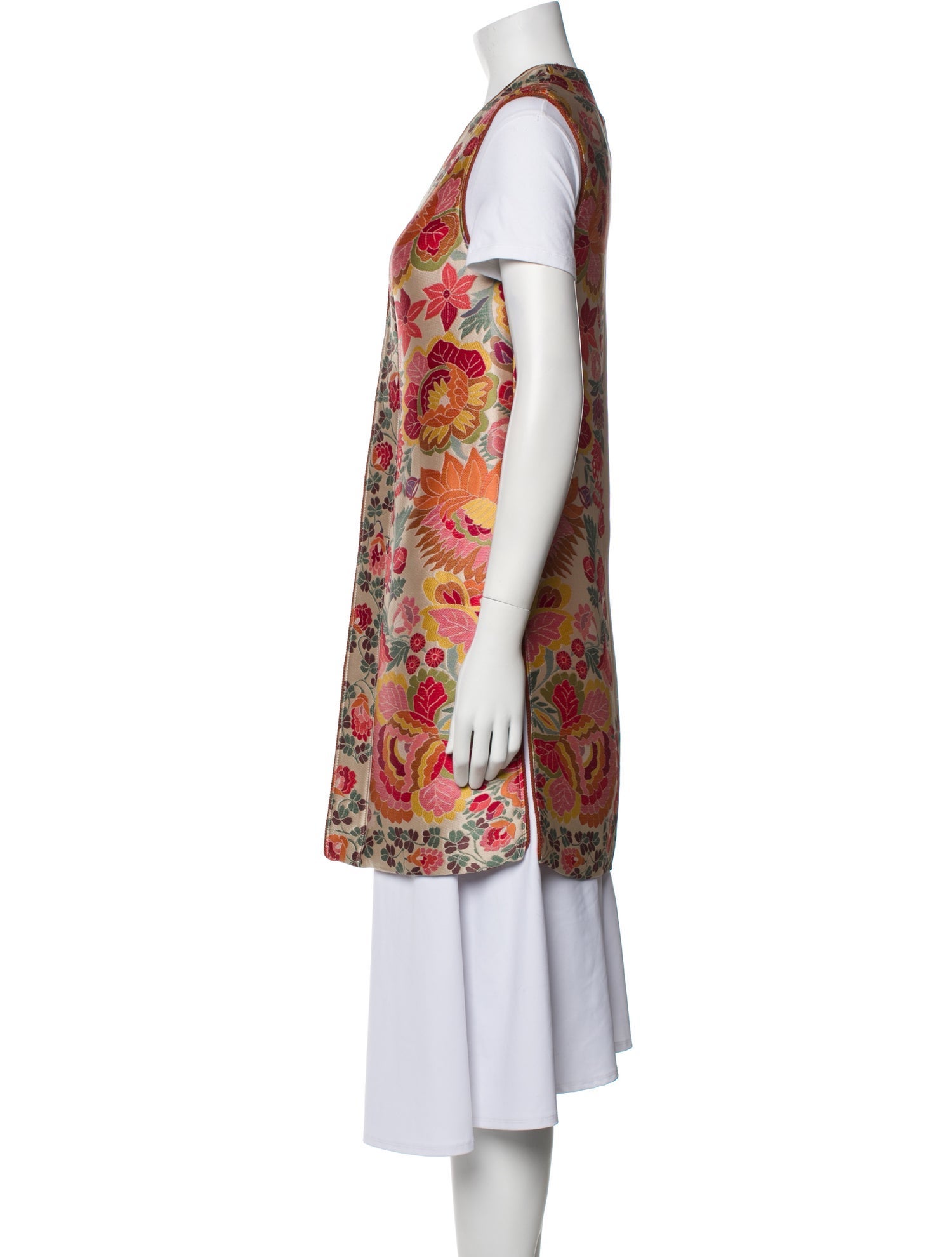 Etro Floral Print Vest w/ Tags