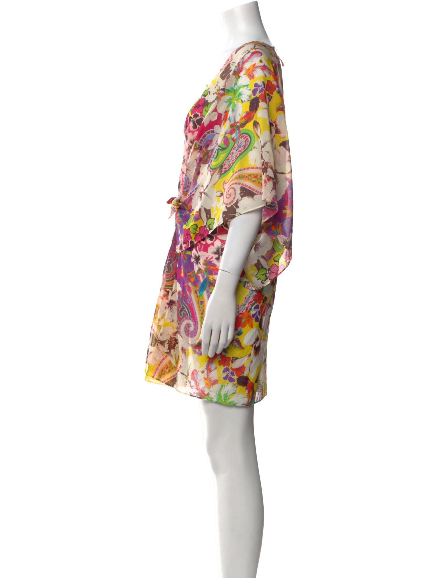 Etro Printed Mini Dress w/ Tags