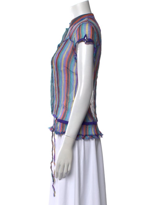 Etro Silk Striped Blouse